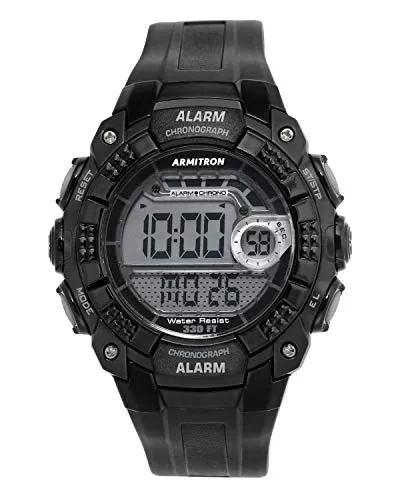 Relógio Armitron Sport 40/8209BLK Digital Cronógrafo Masculino