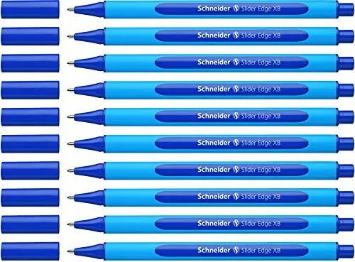 Schneider 152203 Caneta Esferográfica Triangular com Tecnologia Viscoglide