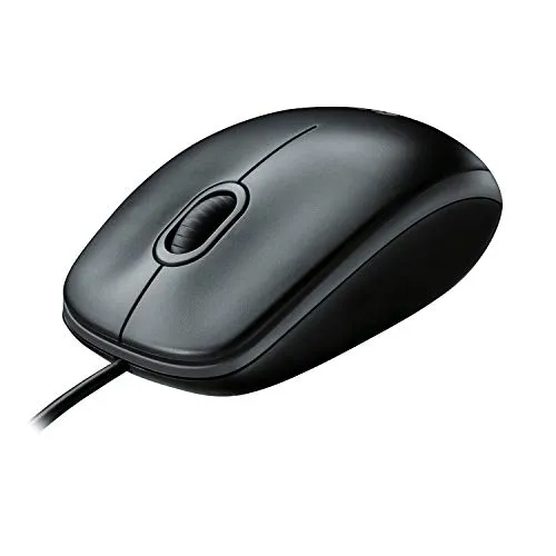 Rato Logitech B100 USB com Design Ambidestro e 800 DPI