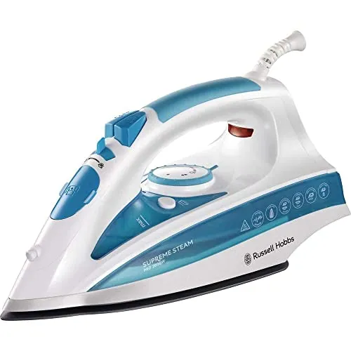 Russell Hobbs Steam Glide Professional - Ferro de Engomar 2600W com Base Cerâmica