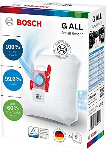 Bosch BBZ41FGALL - Saco para Aspirador com Sistema de Fecho Higiénico