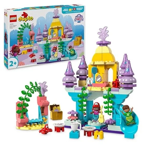 LEGO DUPLO Disney Palácio Submarino da Ariel - Conjunto de Construção Infantil