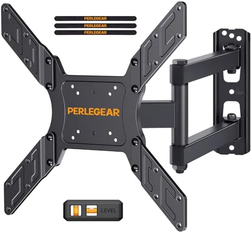 Perlegear Suporte TV Parede Articulado 26-60 Polegadas até 45kg VESA 400x400