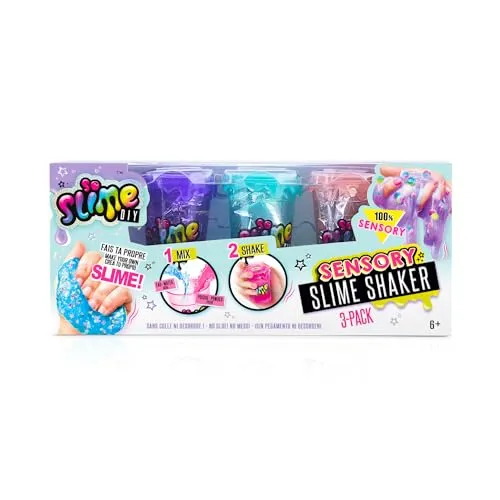 Canal Toys So Slime Shaker Sensorial - Kit 3 Misturadores para Criar Slime