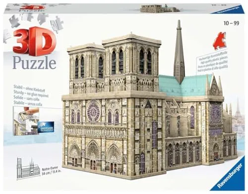 Ravensburger Puzzle 3D Notre-Dame de Paris - 324 Peças