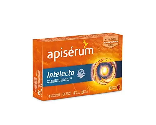 APISERUM Intelecto - Suplemento para Desempenho Mental com Geleia Real