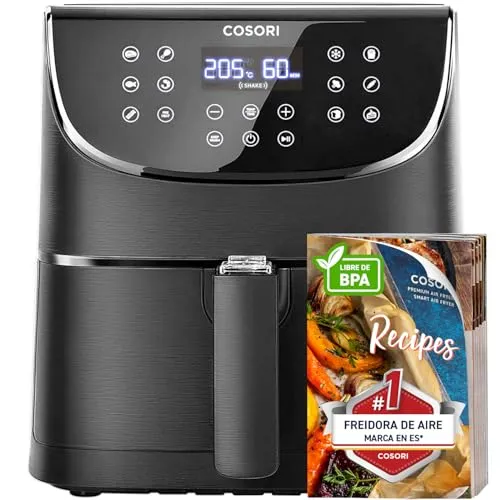 COSORI Air Fryer 5.5L - Fritadeira Sem Óleo 1700W com 13 Programas