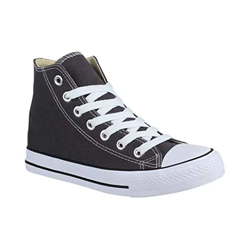 Sapatilhas Elara High Top Unisex | Ténis Cano Alto Casual