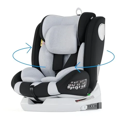 Babify Onboard - Cadeira Auto ISOFIX Giratória 360° | 40-150cm