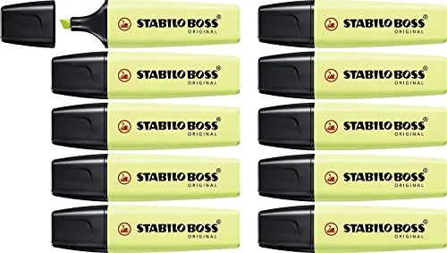 STABILO BOSS ORIGINAL Pastel - Marcador Fluorescente Profissional