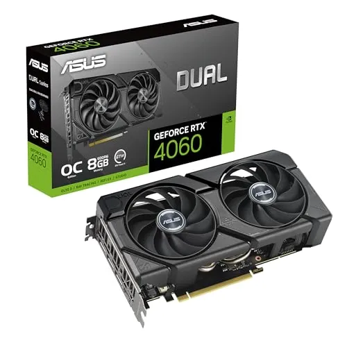 ASUS Dual GeForce RTX 4060 EVO OC Edition 8GB GDDR6