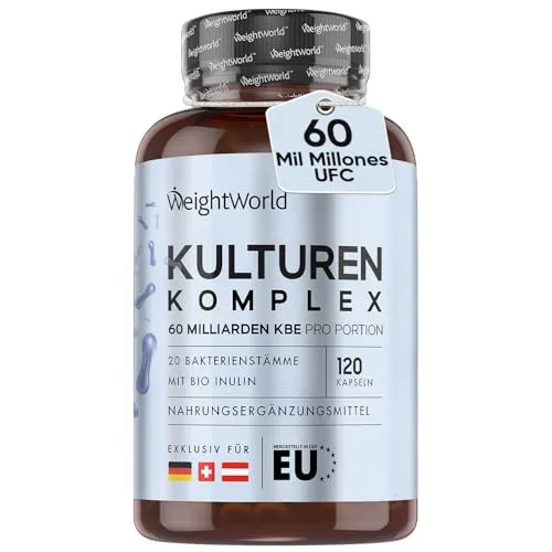 Kulturen Komplex WeightWorld - Probiótico e Prebiótico 60 Mil Milhões UFC