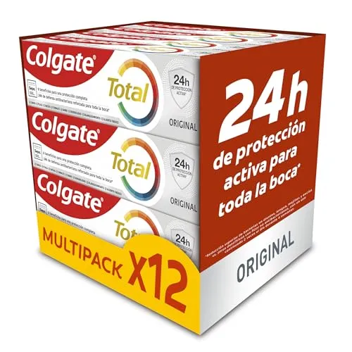 Colgate Total Original - Pack 12 Pastas Dentífricas 75ml