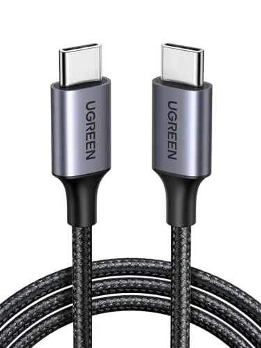 UGREEN Cabo USB-C 60W PD 3.0 com Carregamento Rápido