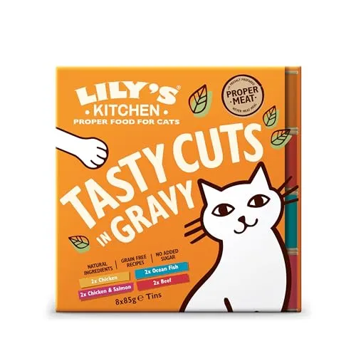 Lily's Kitchen Multipack Refeições Húmidas para Gatos - 6x8 Latas 85g