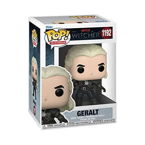 Funko Pop! Geralt - The Witcher Figura Colecionável 9,5cm