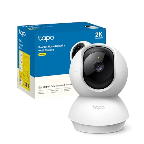 TP-Link Tapo C210 - Câmara IP WiFi 360° com Resolução 2K