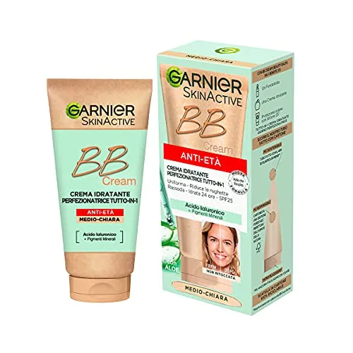 Garnier BB Cream SkinActive - Creme Antienvelhecimento com SPF 25