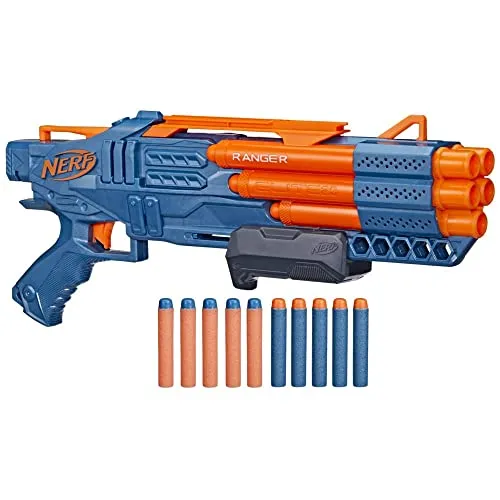 Nerf Elite 2.0 Ranger PD-5 - Lançador com 5 Canos e 10 Dardos