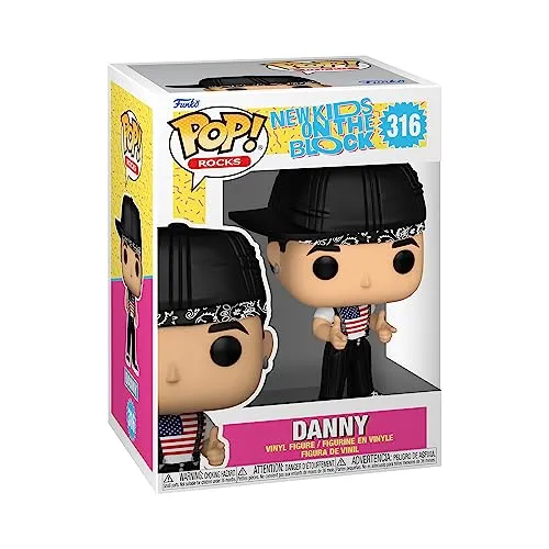 Funko Pop! Rocks Danny Wood NKOTB - Figura Colecionável em Vinil