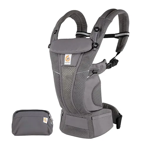 Ergobaby Omni Breeze - Porta-Bebé Ergonómico 4 Posições com Malha SoftFlex