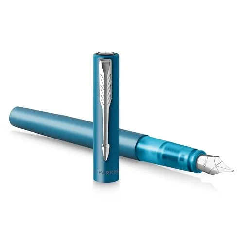 Parker Vector XL - Caneta Tinta Permanente com Acabamento Cromado