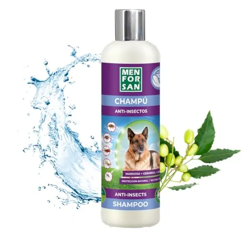 MENFORSAN Champô Anti-Insetos Natural para Cães