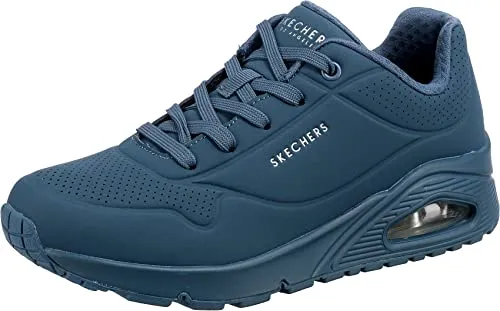 Skechers Uno - Sapatilhas Desportivas em Pele Sintética para Mulher