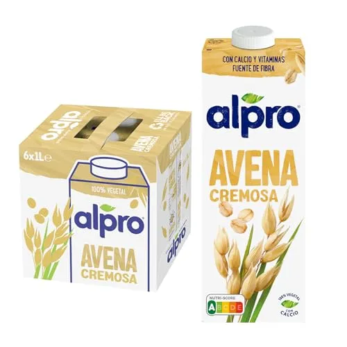 Alpro Bebida de Aveia Pack 6x1L - Bebida Vegetal