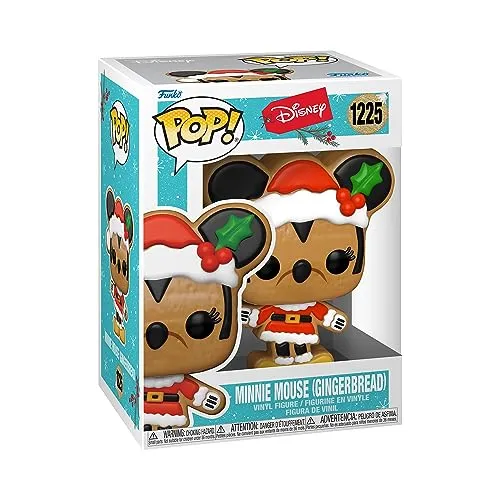 Funko Pop Disney Minnie Mouse Gingerbread - Figura Natalícia Colecionável