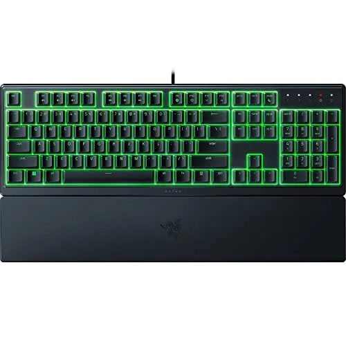 Razer Ornata V3 X - Teclado Gaming com Teclas de Baixo Perfil e Membrana Silenciosa