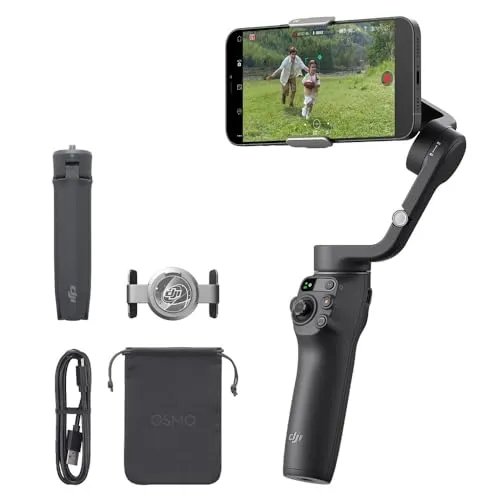 DJI OSMO Mobile 6 - Estabilizador Profissional para Smartphone com ActiveTrack 6.0