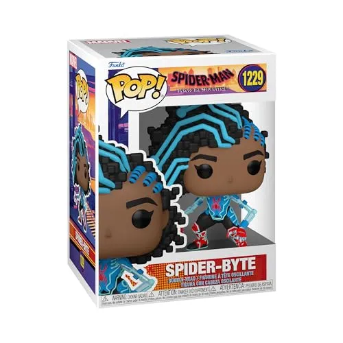 Funko Pop Spider-Byte - Figura de Coleção Spider-Man: Across The Spider-Verse