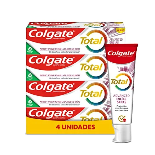 Colgate Total Advanced Healthy Gums - Pasta Dentífrica 4x75ml