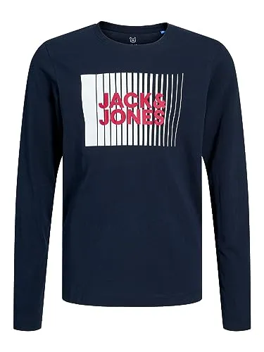 T-shirt JACK & JONES Jjecorp Logo Manga Comprida Criança