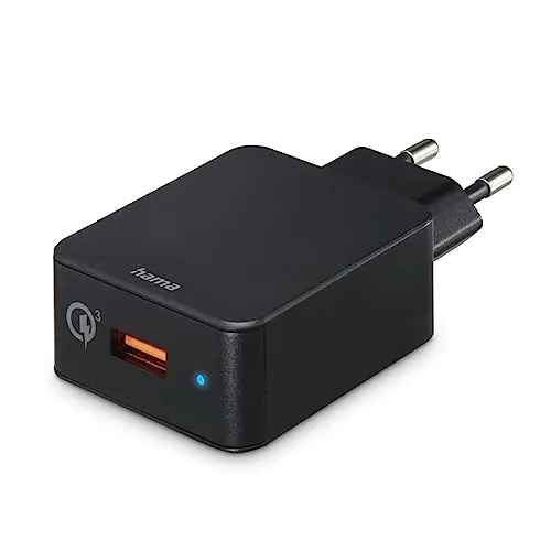 Hama Carregador Rápido USB-A Quick Charge 3.0 19,5W