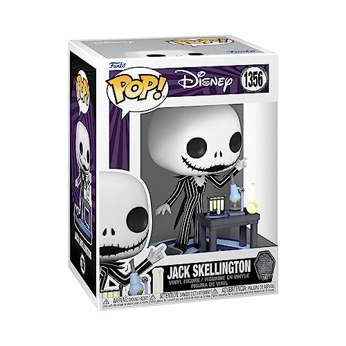 Funko Pop Disney: Jack Skellington Laboratório - Edição 30º Aniversário Nightmare Before Christmas