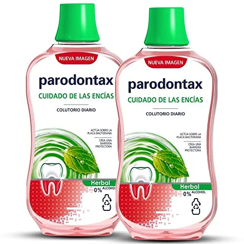 Parodontax Elixir Bucal Sem Álcool Cuidado Diário Gengivas 2x500ml