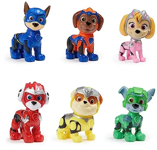 Paw Patrol Movie Pack - Conjunto 6 Figuras de Ação Colecionáveis