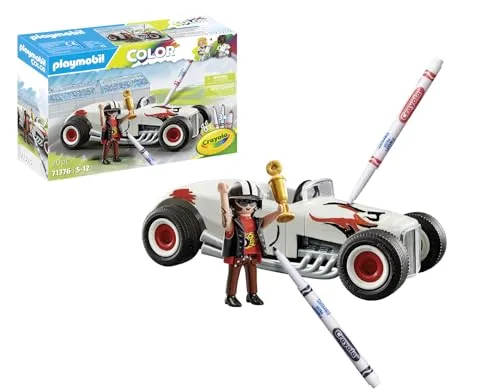 PLAYMOBIL Color Hot Rod - Carro Personalizável com Marcadores