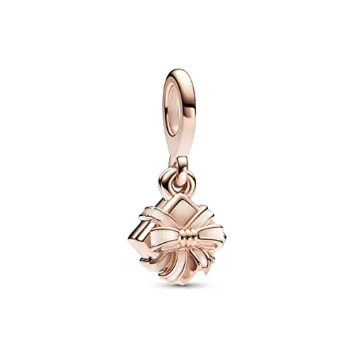 Pandora Moments Pendente Caixa de Presente em Ouro Rosa 14K