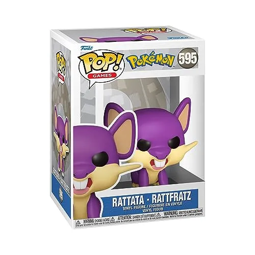 Funko Pop! Rattata - Figura Colecionável Pokémon 9,5cm