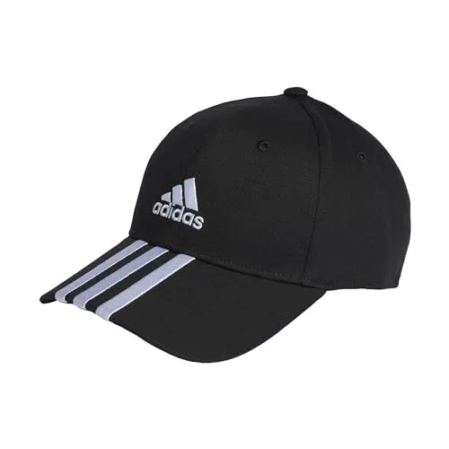 Boné Adidas 3-Stripes Unissexo Baseball com Pala Pré-moldada