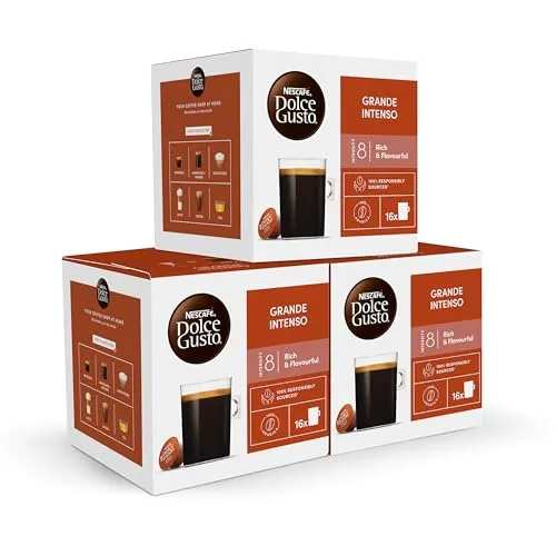 NESCAFÉ Dolce Gusto Grande Intenso - Café em Cápsulas 100% Arábica