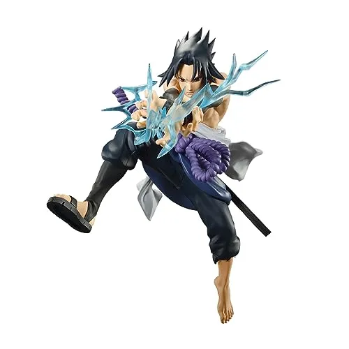 Banpresto Action Figure Sasuke Uchiha Naruto Shippuden Vibration Stars 16cm