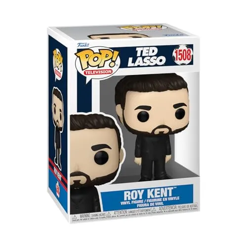 Funko Pop! Roy Kent Ted Lasso - Figura Colecionável em Fato Preto 9,5cm