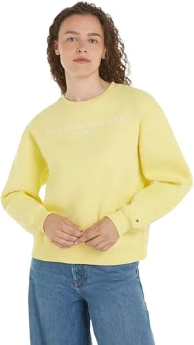 Sweatshirt Tommy Hilfiger Feminina com Logótipo