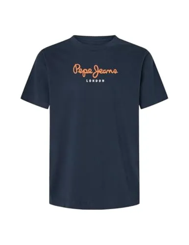 T-shirt Pepe Jeans Eggo N Masculina com Logo Maxi