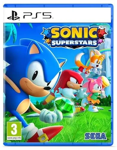 SEGA Sonic Superstars PS5 - Jogo de Aventura Cooperativo