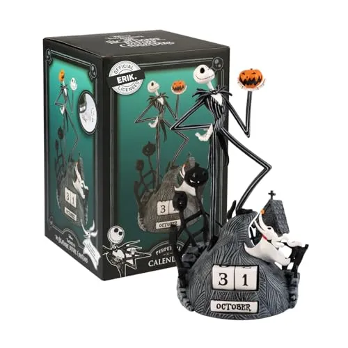 Calendário Perpétuo Nightmare Before Christmas Jack Skellington Disney